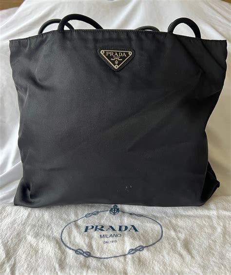 prada tote bag vintage|Prada discontinued bags.